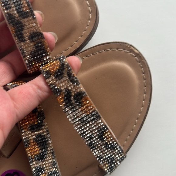 Steve Madden Malise Women's Strappy Leopard Sandals size 8.5 - Picture 4 of 6